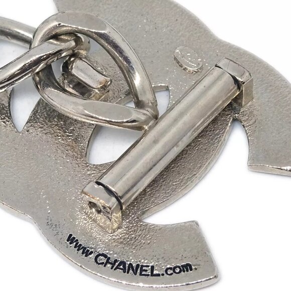 Chanel Silver Chain Belt Small Good - Picture 4 of 5